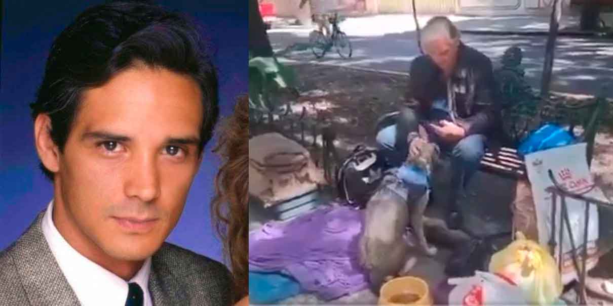 VIDEO. Alejandro Landero, actor de Rosa Salvaje, vive en situación de calle 