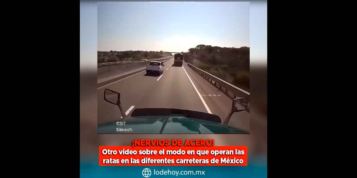 Chófer de tráiler sobrevive a ataque armado y otro transportista evita escape de criminales