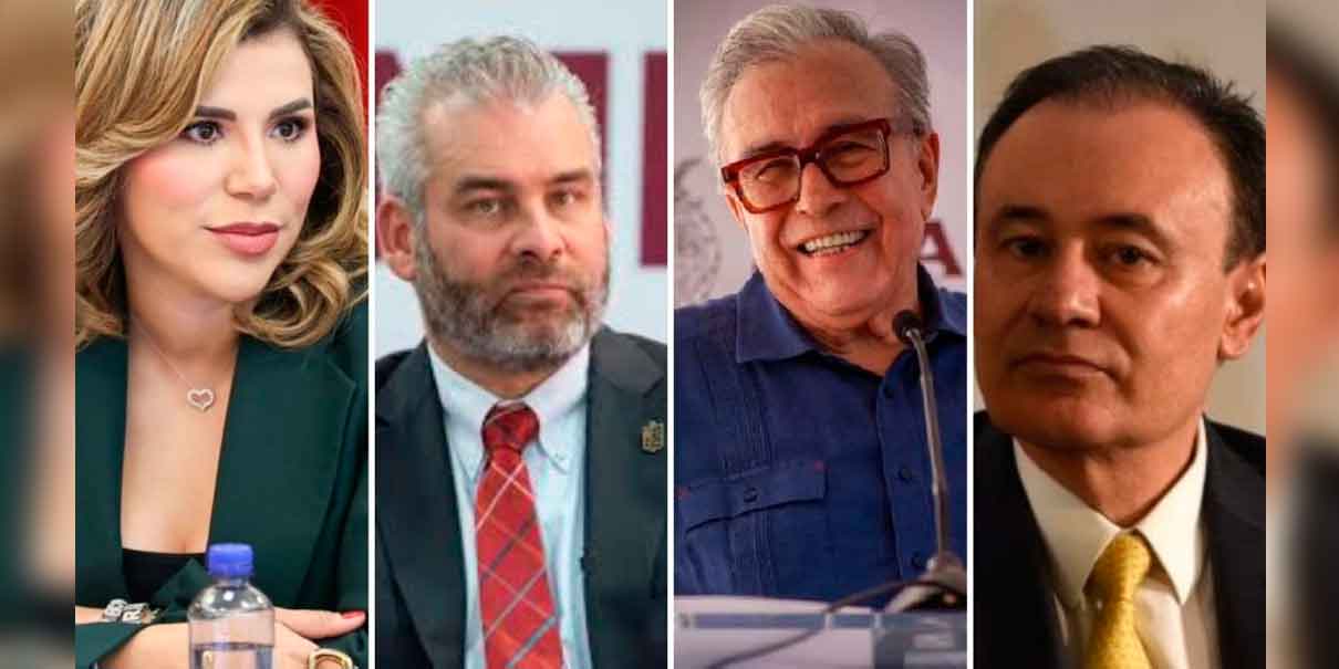 Revelan lista de gobernadores de Morena investigados por Estados Unidos 