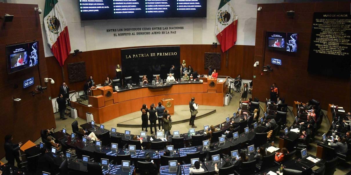 Senado da luz verde a reforma que anula elecciones por influencia extranjera y la envía a congresos locales