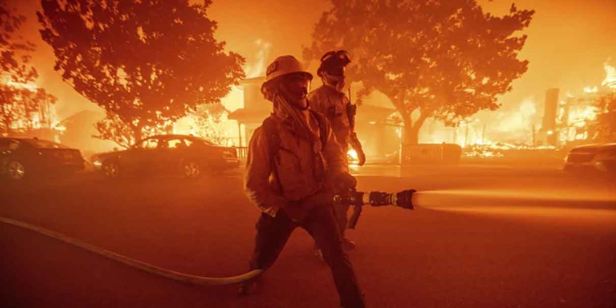 Incendios infernales arrasan el condado de Los Ángeles