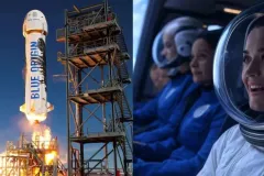 Katy Perry, la novia de Bezos y otras cinco mujeres protagonizaron la primera misión espacial
