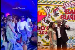 VIDEO. Belinda sorprende en concierto de Bad Bunny y desata euforia con ‘Perro negro’