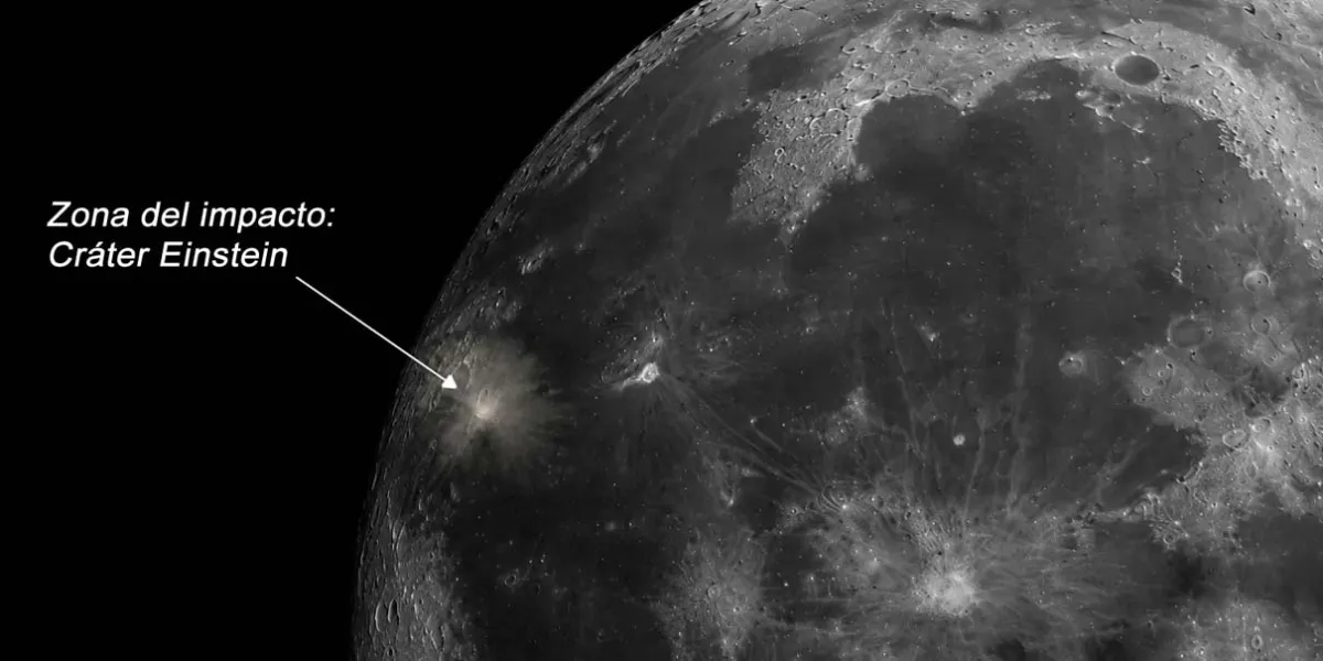Cohete de SpaceX se estrella contra la Luna y satélite surcoreano registra el impacto