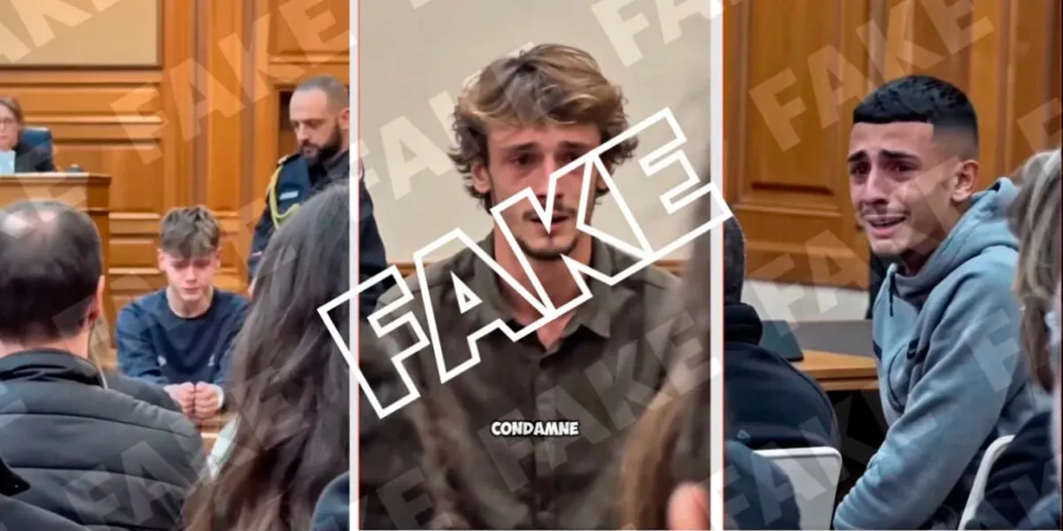  Jóvenes condenados a 22 años en Francia fueron creados con IA. VIDEO FALSO