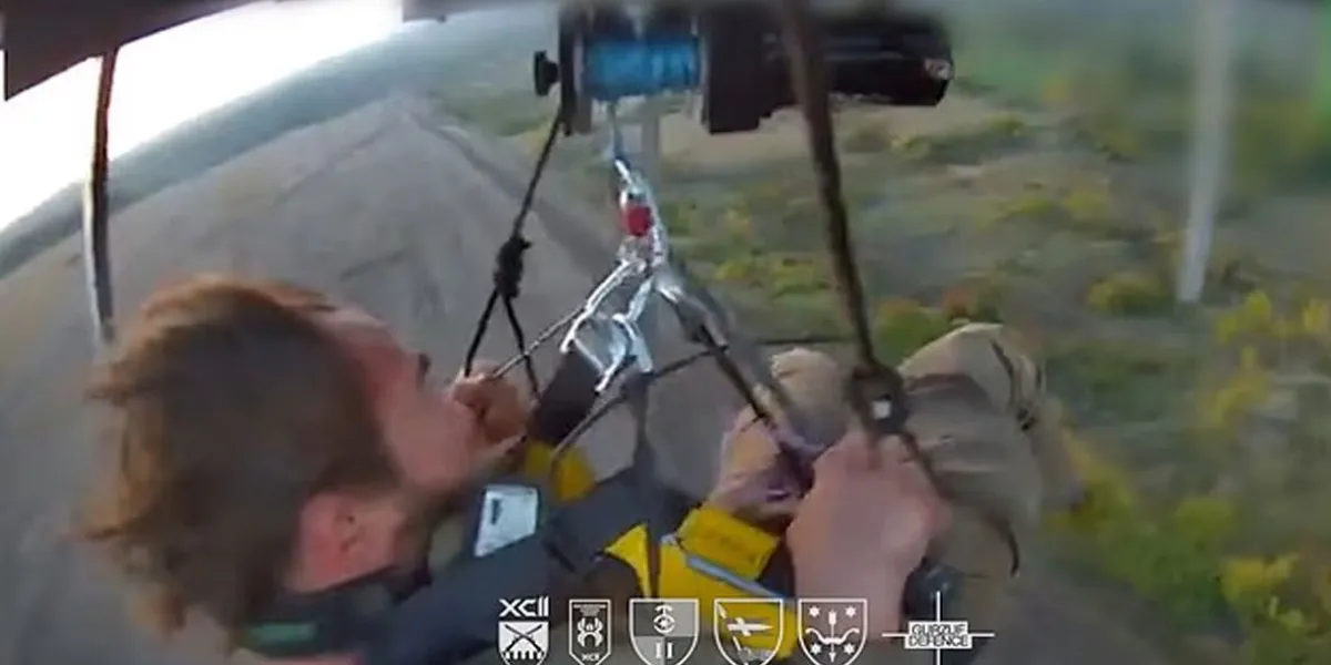 Ucrania rescata con un dron a soldado herido y lo saca volando del campo de batalla