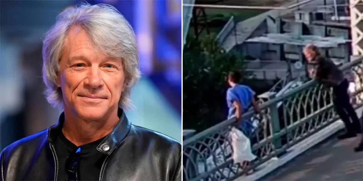 VIDEO. Bon Jovi se convierte en “héroe” y evita suicidio de mujer en Nashville 