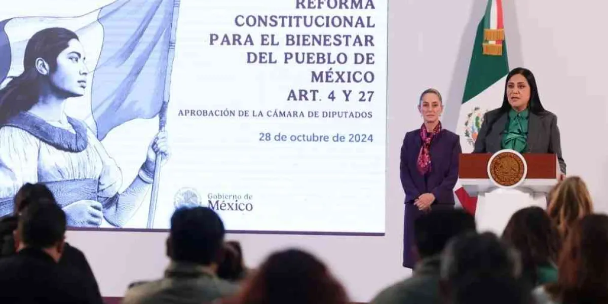 Sheinbaum consolida programas de Bienestar en la Constitución