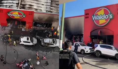 Sucursal de Waldo’s incendiada en Hermosillo operaba sin programa de Protección Civil