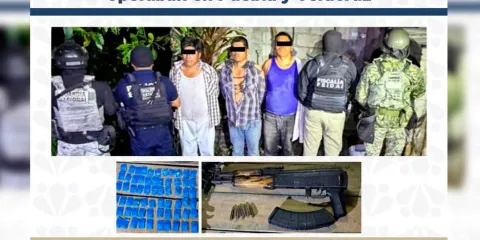 Desmantelan banda de “Los Rey” en Huehuetla, Puebla 