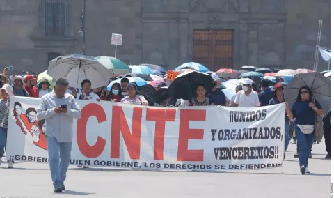 La Sección 22 de Oaxaca adelanta el paro y llega este lunes a la CDMX