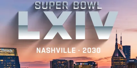 Por primera vez Nashville será sede del Super Bowl LXIV en 2030