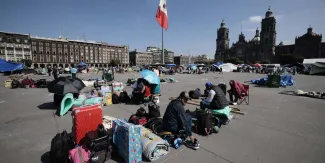 CNTE toma receso, levanta plantón en la CDMX y advierte que regresará con más fuerza