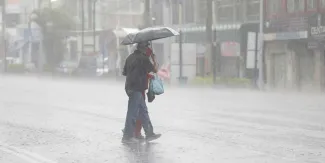 ¿Dónde lloverá más? Temporal de lluvias y calor golpean al país este fin de semana
