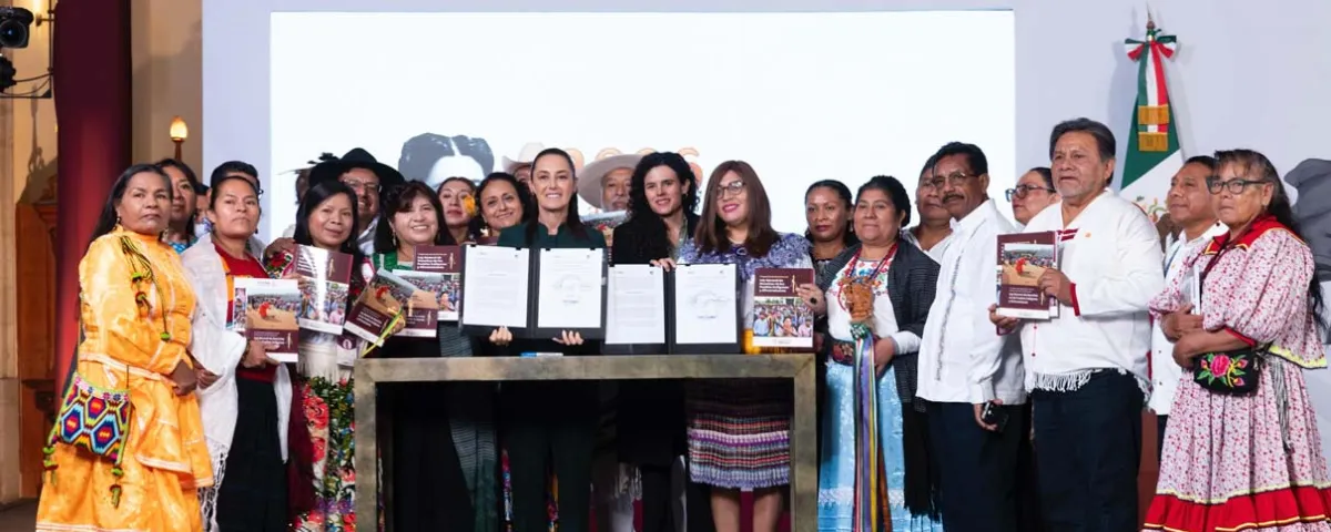 Gobierno de Sheinbaum lanza consulta indígena para nueva ley; inicia el 1 de julio