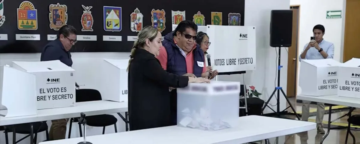 INE prepara una boleta braille electrónica con audio y QR para las elecciones de 2027