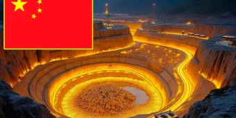 China encuentra yacimientos de oro por más de  mil toneladas 